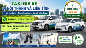 Taxi Châu Thành Bến Tre Giá Rẻ