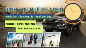 Taxi Tân An Giá Rẻ