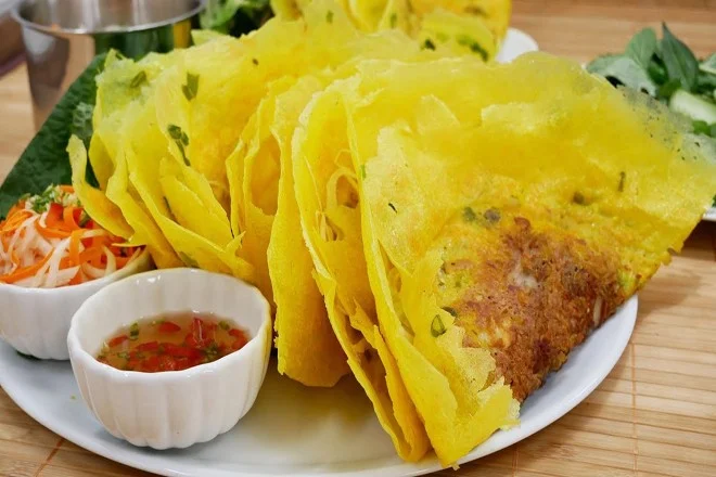 Đến Bến Tre Ăn Gì,Top Món Ngon, Quán Ăn Ngon ? 11 Banh xeo mien Tay